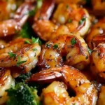 High-Protein Honey Garlic Shrimp