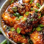 Baked Crunchy Hot Honey Chicken