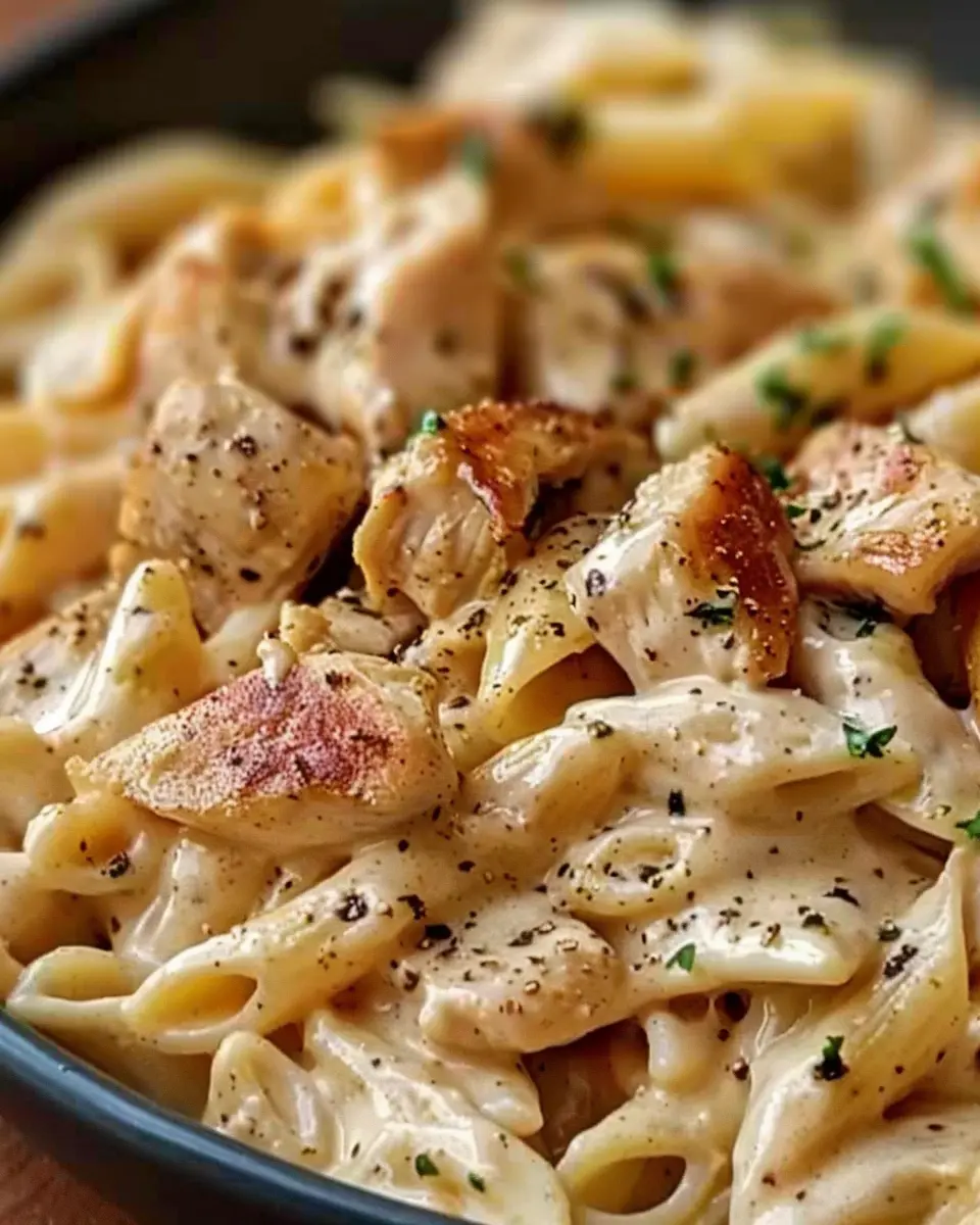 Creamy Cajun Chicken Pasta with Turkey Bacon: A Flavorful Twist