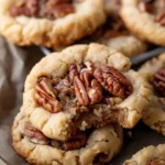 Crumbl pecan pie cookies