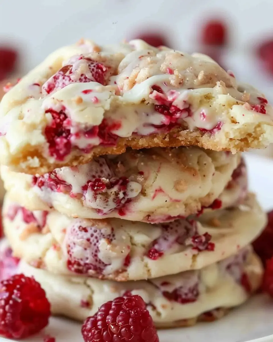 Copycat Raspberry Cheesecake Cookies: The Best Homemade Treat