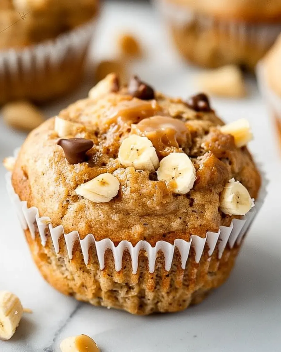 Healthy Peanut Butter Banana Muffins That Everyone Will Love