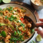 Satay Crispy Rice Salad