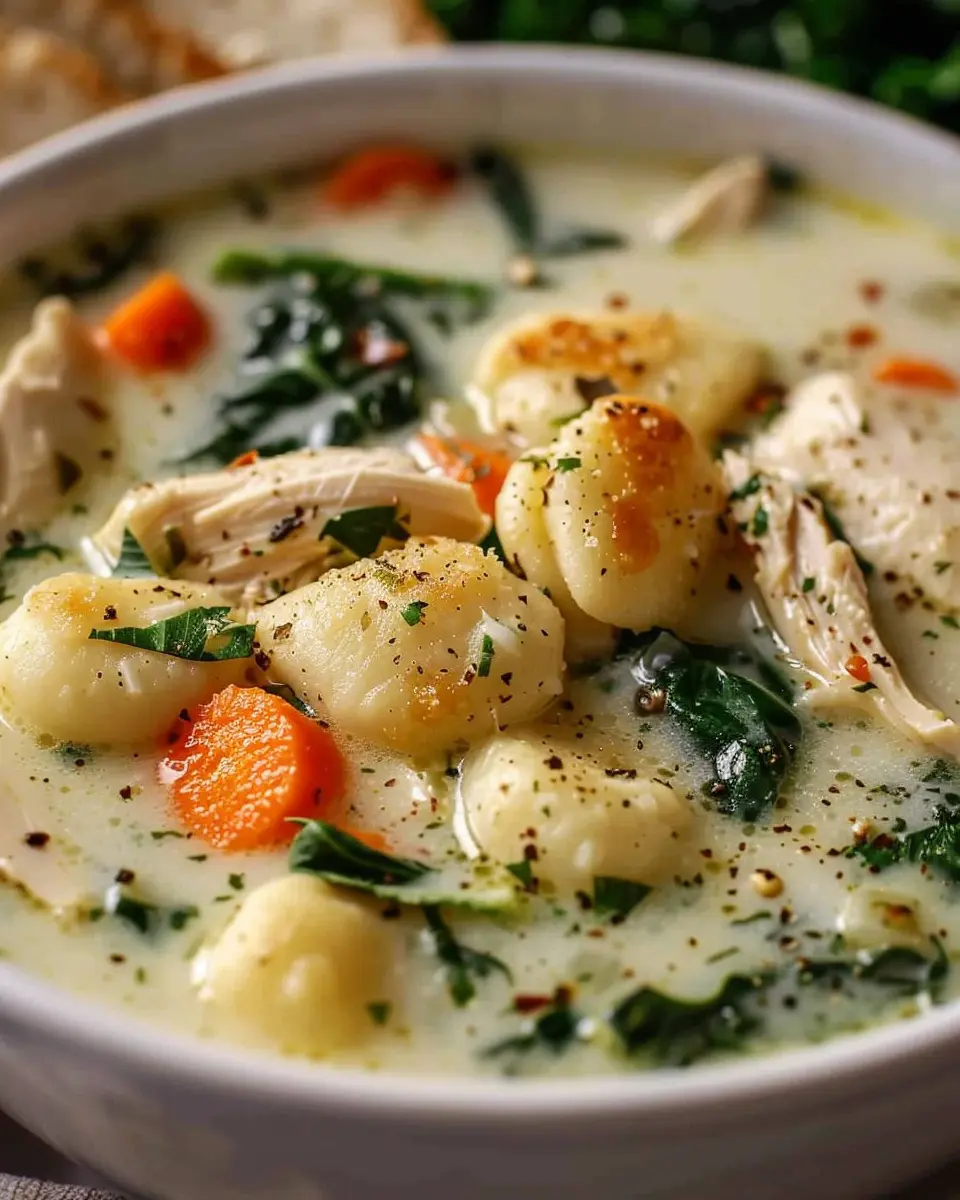 Olive Garden Chicken Gnocchi Soup: Easy Comfort Food Recipe
