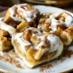 Cinnamon Roll Apple Pie
