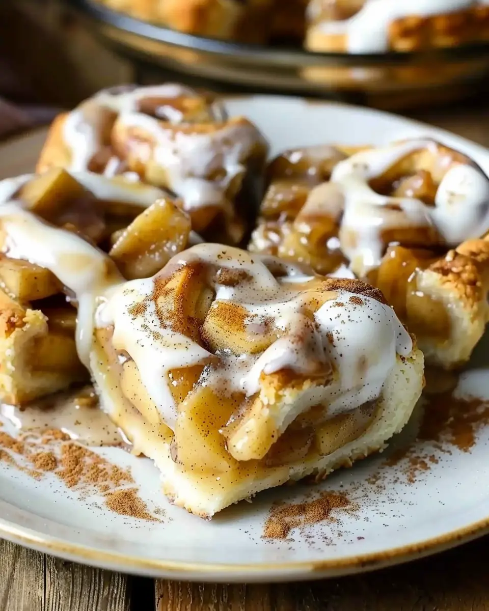 Cinnamon Roll Apple Pie: Easy Indulgence for Cozy Nights