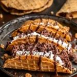 Homemade Choco Tacos