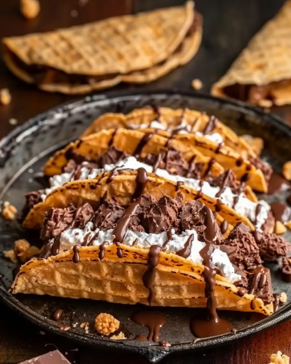 Homemade Choco Tacos: Easy Indulgence for Chocolate Lovers